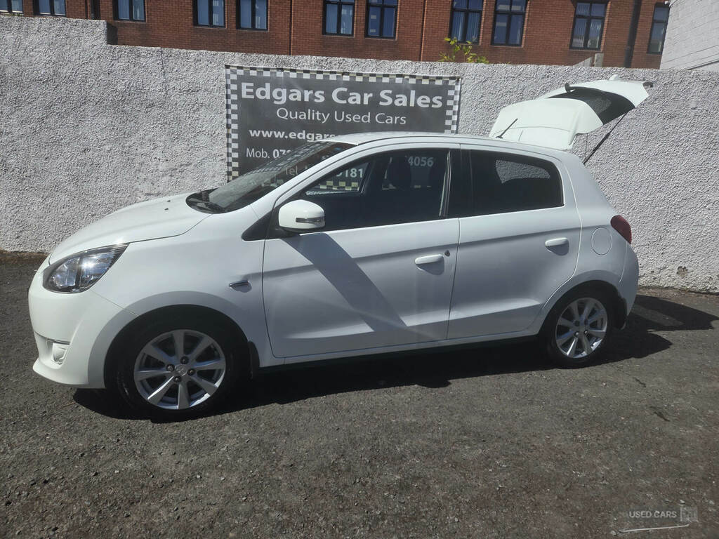 Mitsubishi Mirage 1.2 Attivo White #3