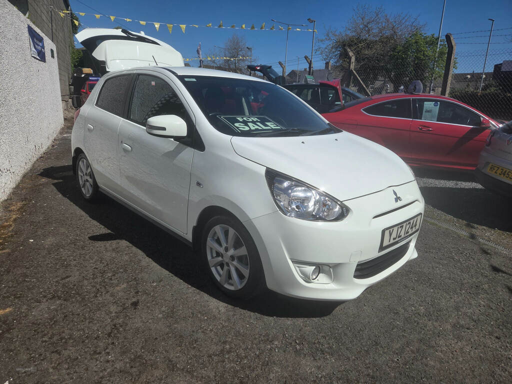 Mitsubishi Mirage 1.2 Attivo White #4