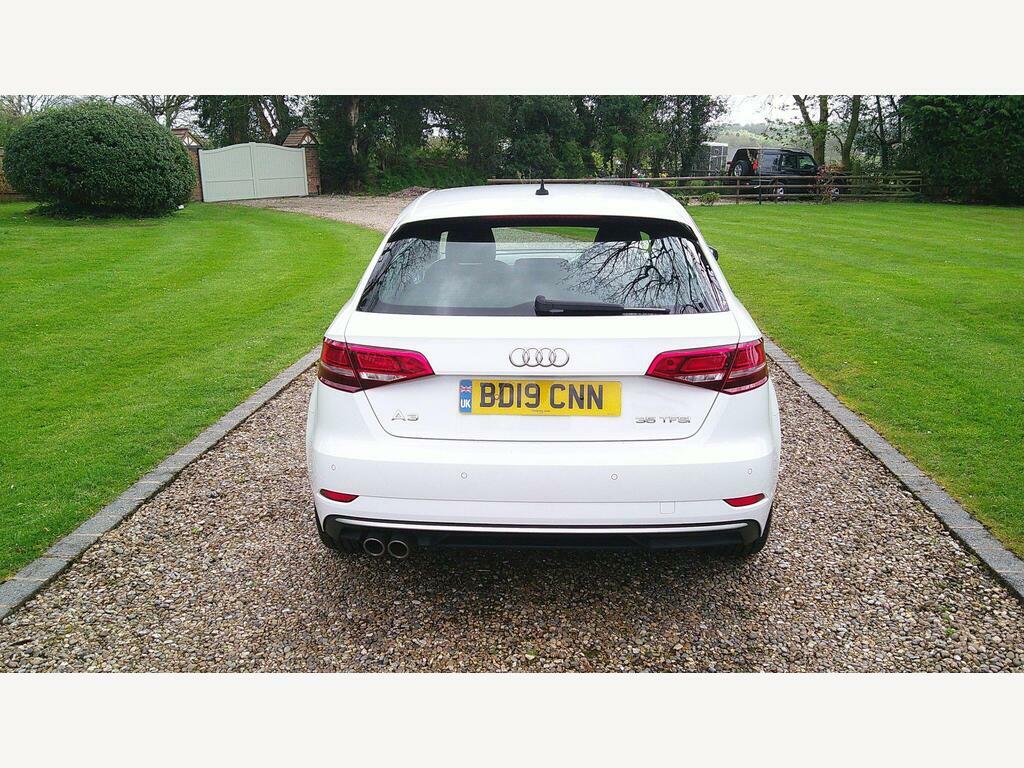 Audi A3 1.5 Tfsi Cod 35 Sport Sportback Euro 6 S S BD19CNN White #5