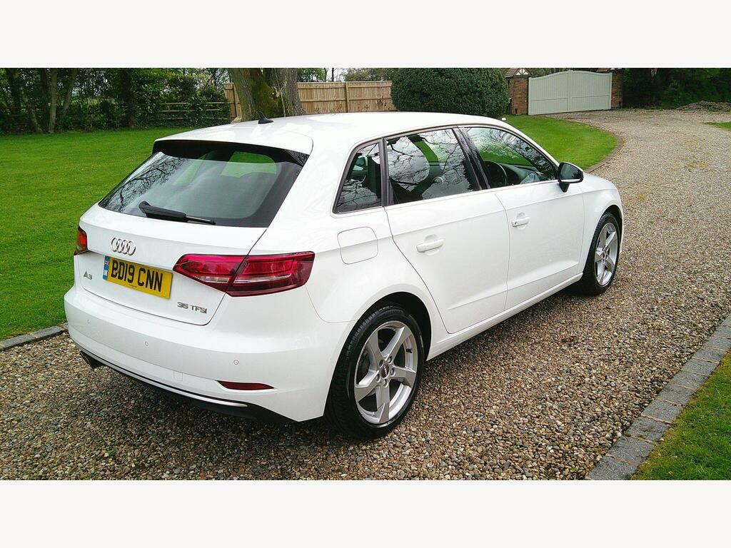 Audi A3 1.5 Tfsi Cod 35 Sport Sportback Euro 6 S S BD19CNN White #6