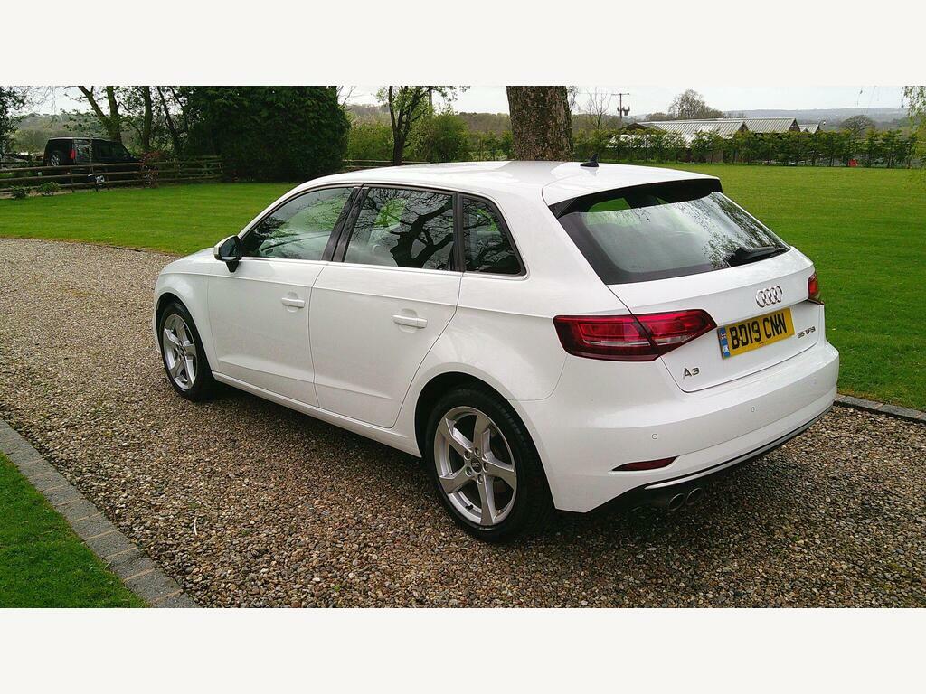 Audi A3 1.5 Tfsi Cod 35 Sport Sportback Euro 6 S S BD19CNN White #3