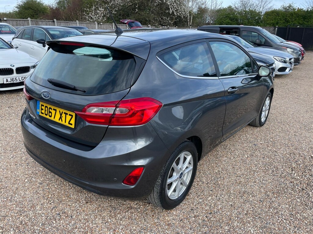 Ford Fiesta 1.1 Ti-vct Zetec Euro 6 Ss EO67XTZ Grey #6