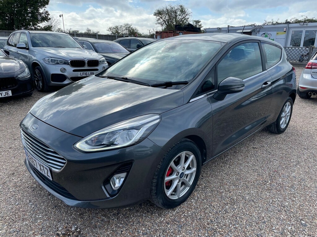 Ford Fiesta 1.1 Ti-vct Zetec Euro 6 Ss EO67XTZ Grey #3