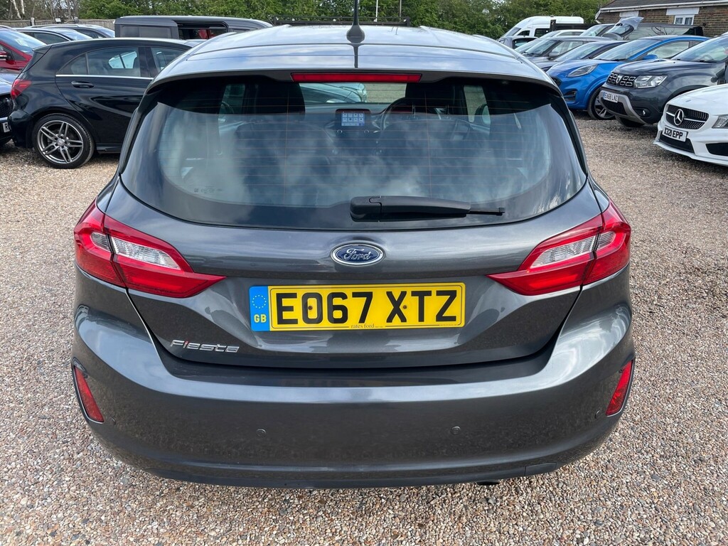 Ford Fiesta 1.1 Ti-vct Zetec Euro 6 Ss EO67XTZ Grey #5