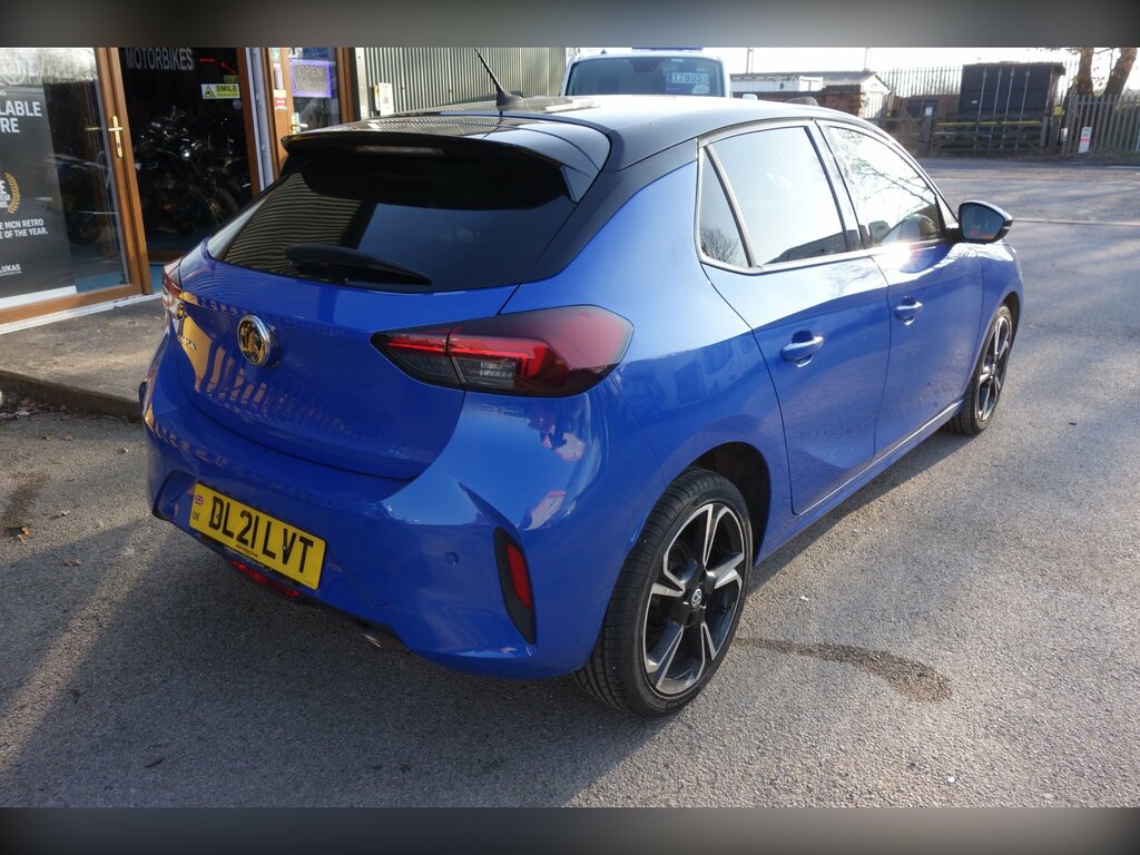 Vauxhall Corsa 1.2 Turbo Sri Hatchback Euro 6 DL21LVT Blue #3