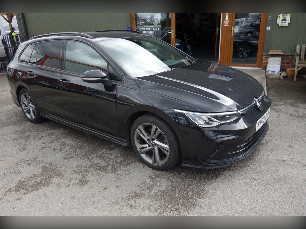 Volkswagen Golf 2.0 Tdi R-line Estate Dsg Euro 6 Ss Black