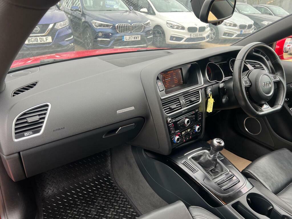 Audi A5 2.0 Tdi Black Edition Quattro Euro 5 S S LN14BDU Red #2