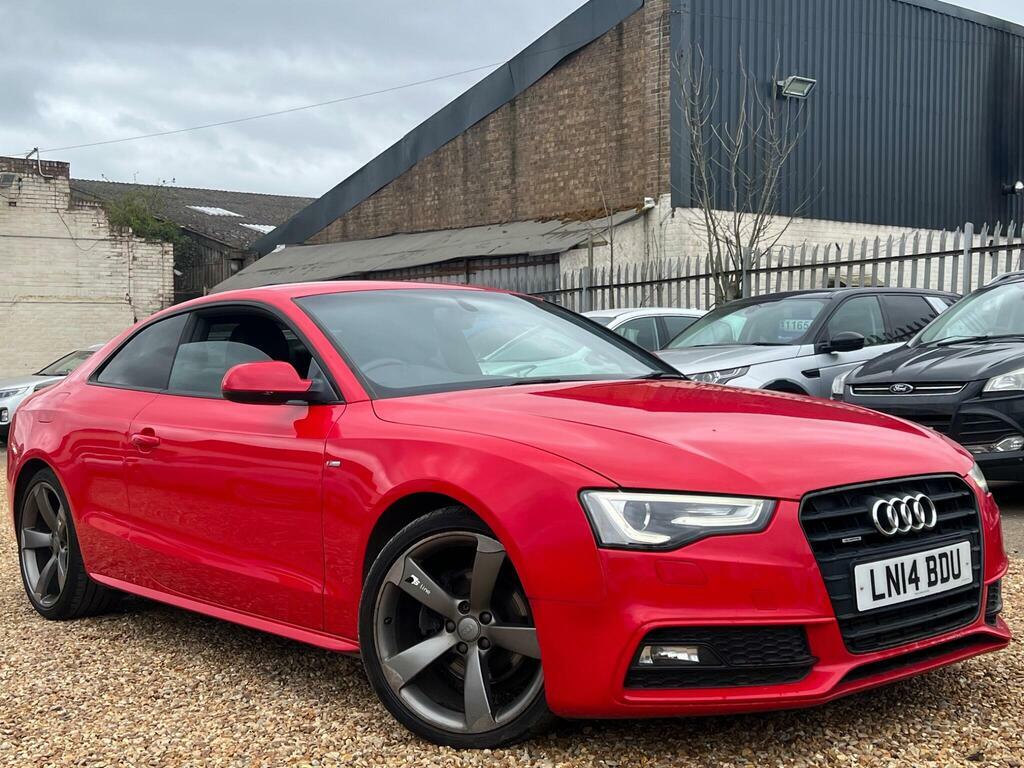 Audi A5 2.0 Tdi Black Edition Quattro Euro 5 S S LN14BDU Red #4