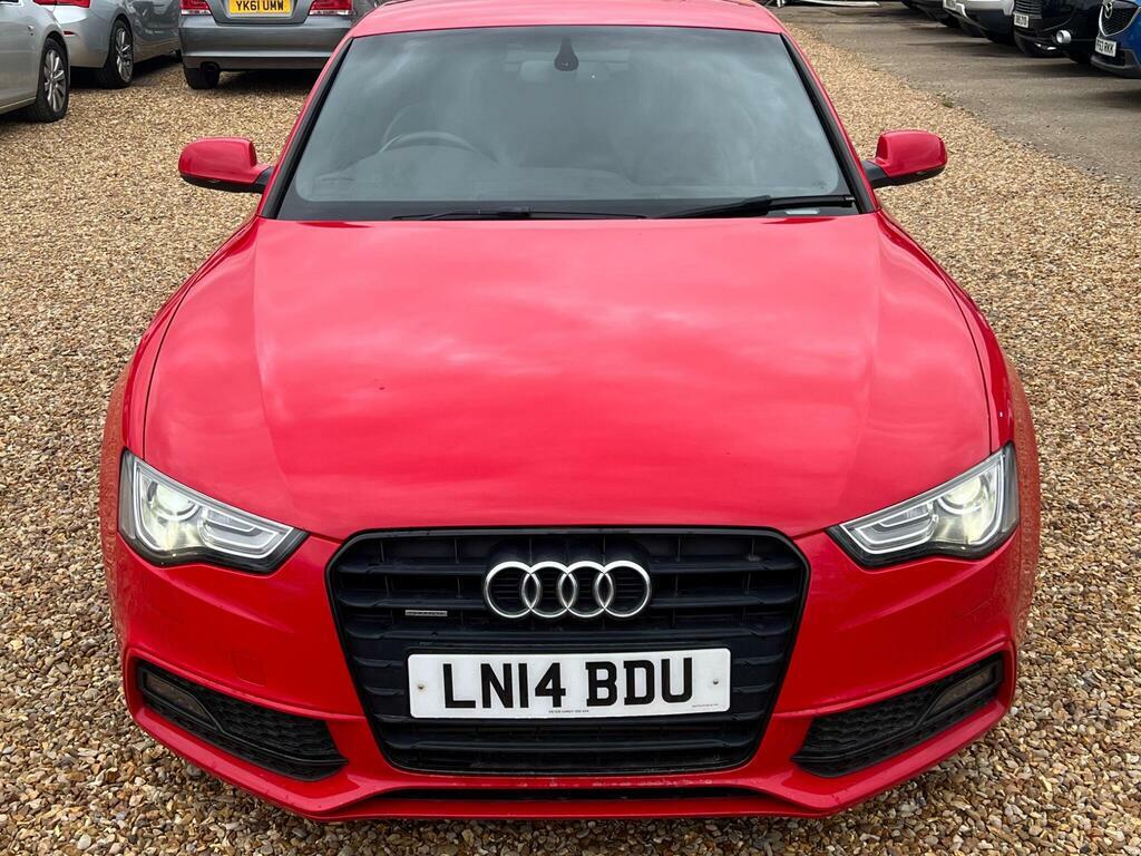 Audi A5 2.0 Tdi Black Edition Quattro Euro 5 S S LN14BDU Red #5