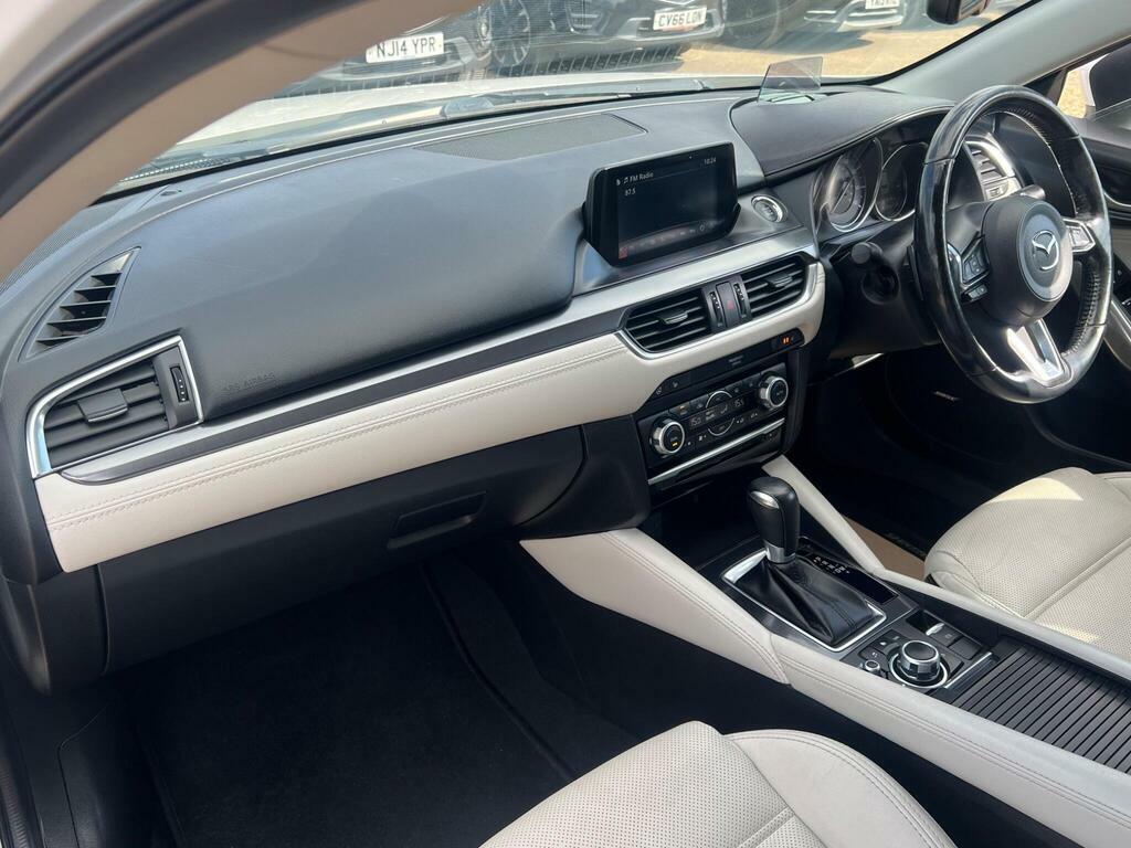 Mazda 6 2.2 Skyactiv-d Sport Nav Euro 6 S S White #2