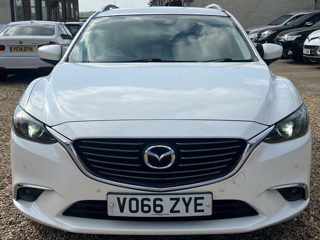 Mazda 6 2.2 Skyactiv-d Sport Nav Euro 6 S S White #6
