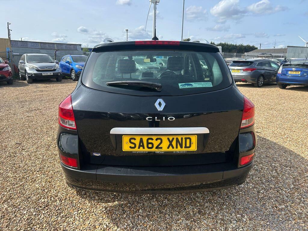 Renault Clio 1.2 Dynamique Tomtom Sport Tourer Euro 5 SA62XND Black #5