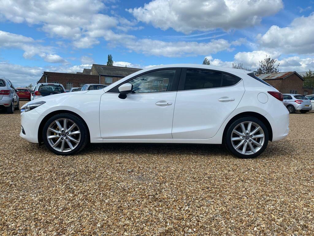 Mazda 3 2.2 Skyactiv-d Sport Nav Euro 6 S S White #5