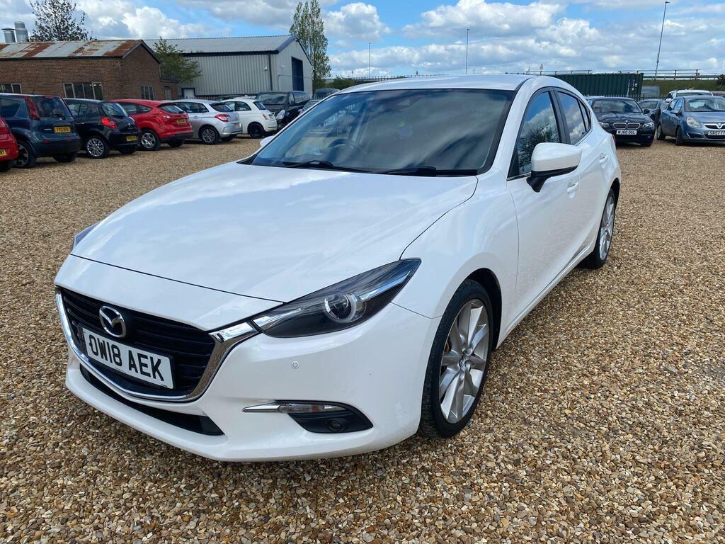 Mazda 3 2.2 Skyactiv-d Sport Nav Euro 6 S S White #3