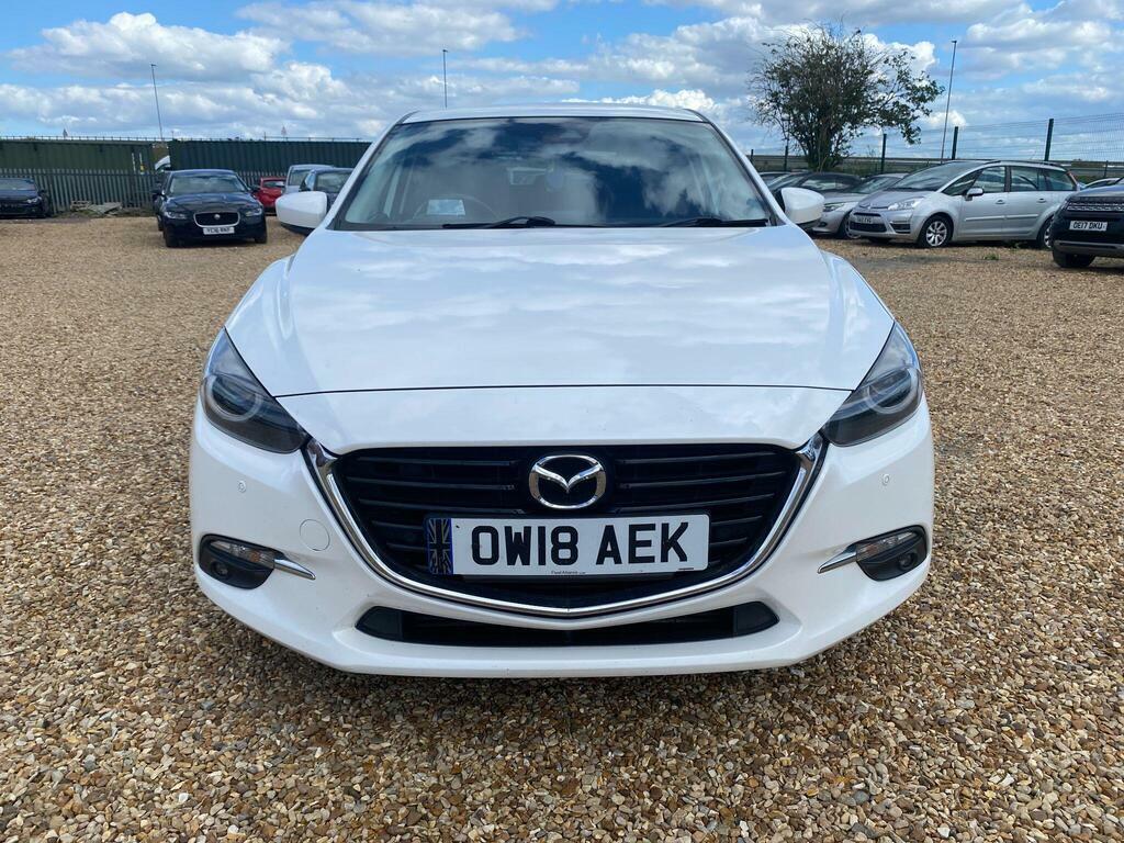 Mazda 3 2.2 Skyactiv-d Sport Nav Euro 6 S S White #2