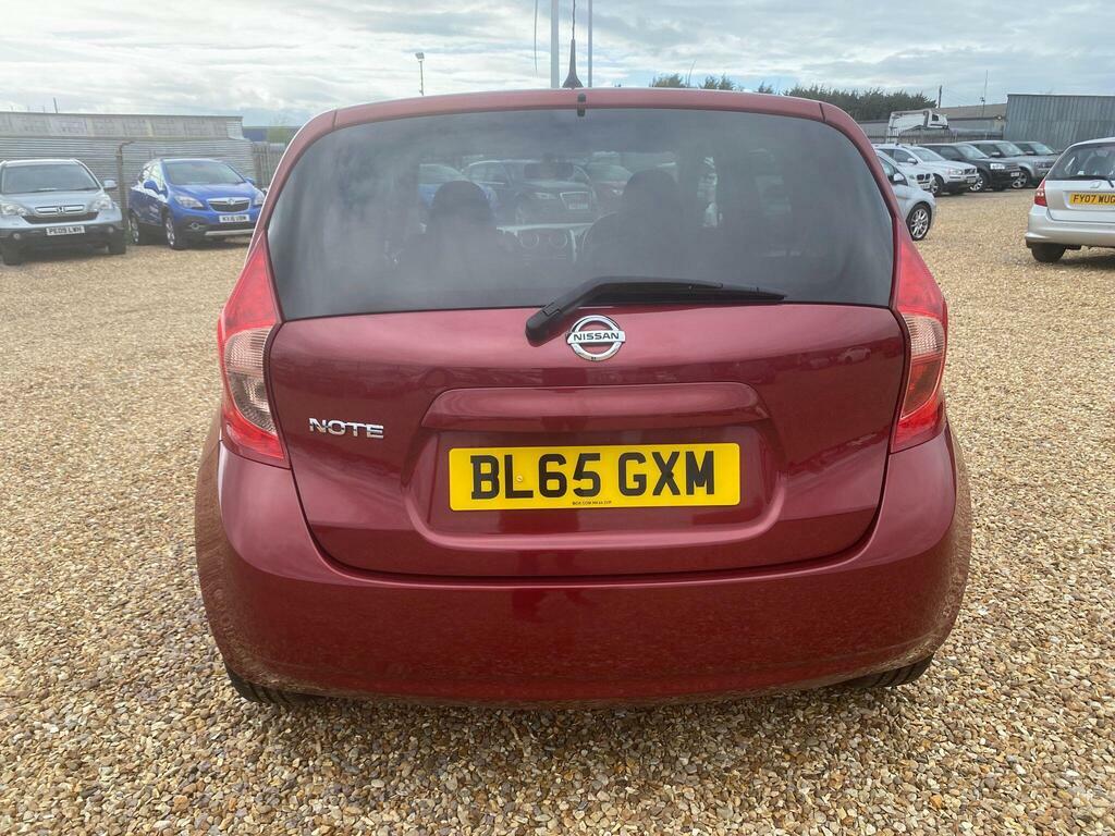 Nissan Note 1.2 Acenta Euro 6 S S BL65GXM Red #6