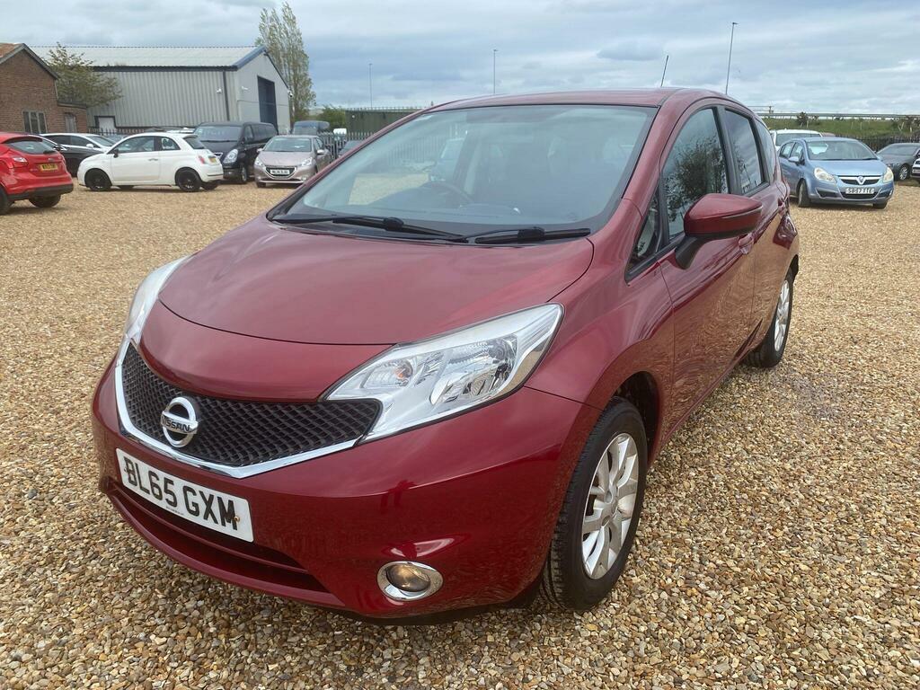 Nissan Note 1.2 Acenta Euro 6 S S BL65GXM Red #3