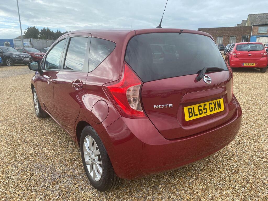 Nissan Note 1.2 Acenta Euro 6 S S BL65GXM Red #4