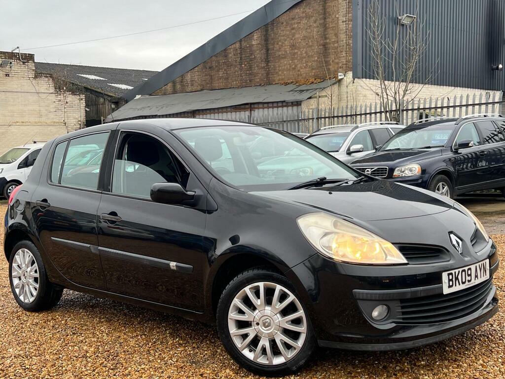 Renault Clio 1.2 16V Dynamique BK09AYN Black #4