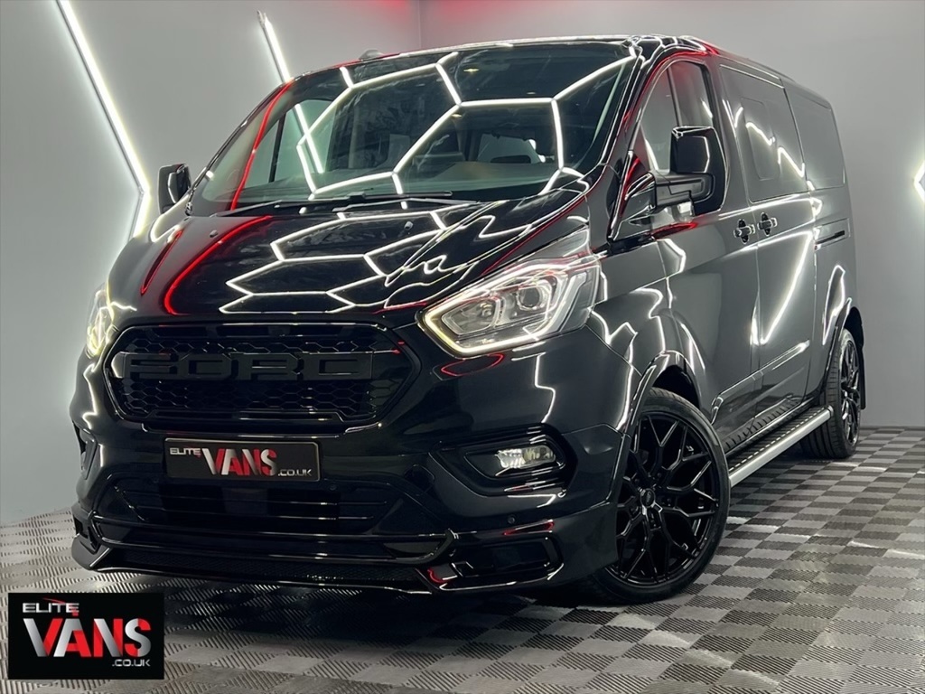 Ford Tourneo Custom Minibus L2 320 Titanium Elite Edition Lwb 130 Black