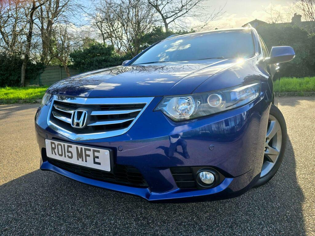 Honda Accord 2.4 I-vtec Ex Tourer Euro 5 Blue #2