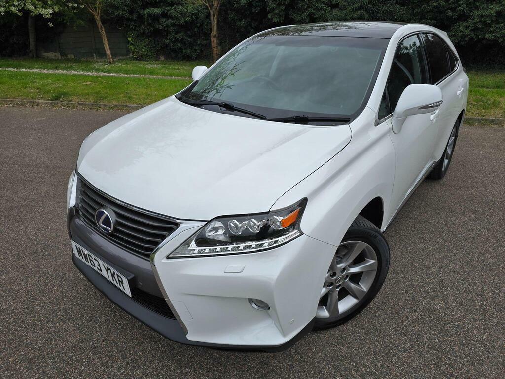 Lexus RX 3.5 450H V6 Advance Suv White #4