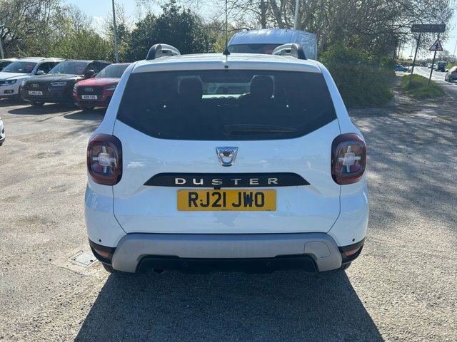Dacia Duster 2021 1.5 Blue Dci Comfort Suv Eu RJ21JWO White #4