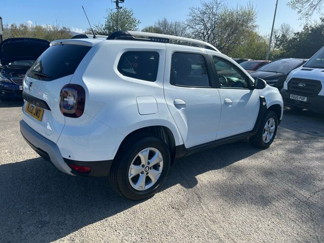 Dacia Duster 2021 1.5 Blue Dci Comfort Suv Eu RJ21JWO White #3