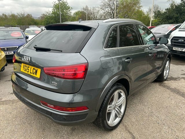 Audi Q3 2015 2.0 Tdi S Line Plus Suv S Tronic Q Grey #3
