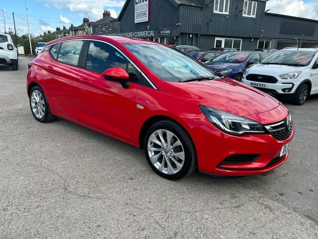 Vauxhall Astra 2016 1.4I Design Hatchback Euro Red