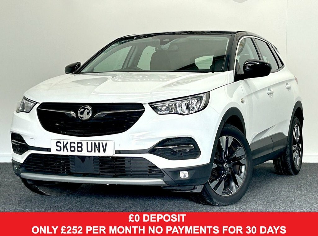 Vauxhall Grandland X 1.2L Sport Nav White