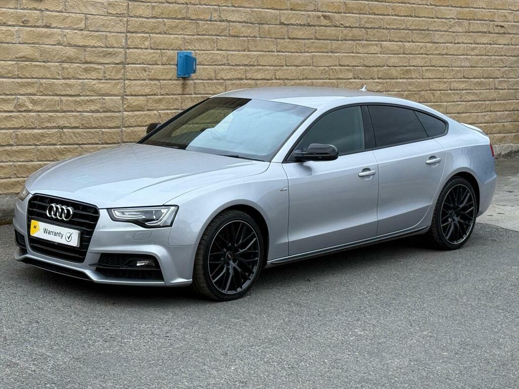 Audi A5 2.0 Tdi Black Edition Plus Sportback Euro 6 S S Silver