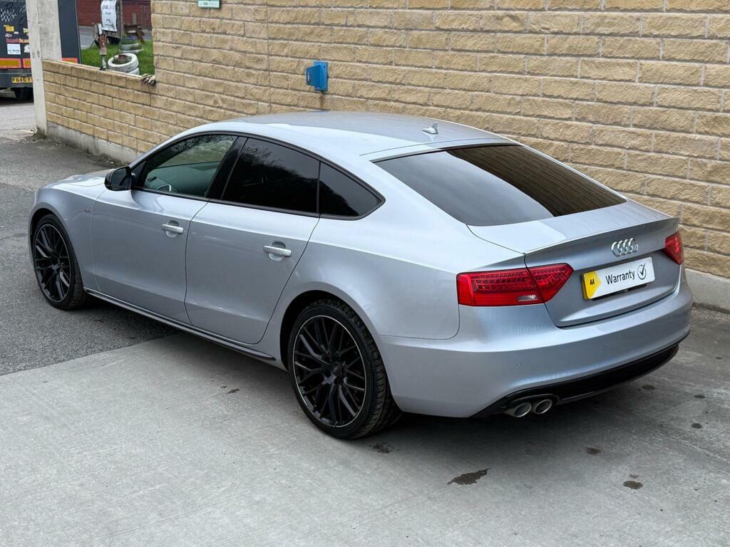 Audi A5 2.0 Tdi Black Edition Plus Sportback Euro 6 S S Silver #3