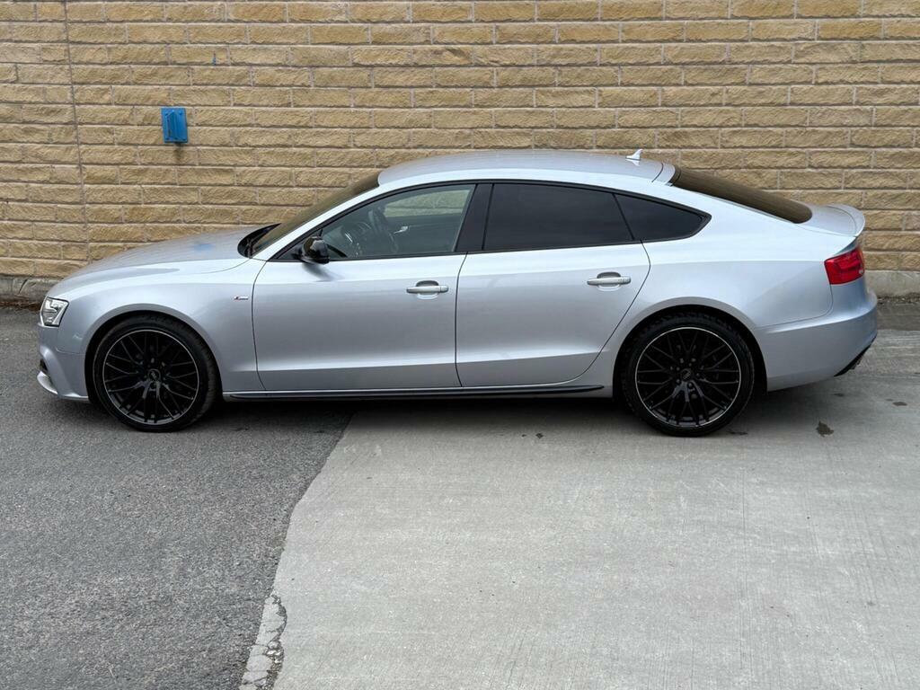 Audi A5 2.0 Tdi Black Edition Plus Sportback Euro 6 S S Silver #2