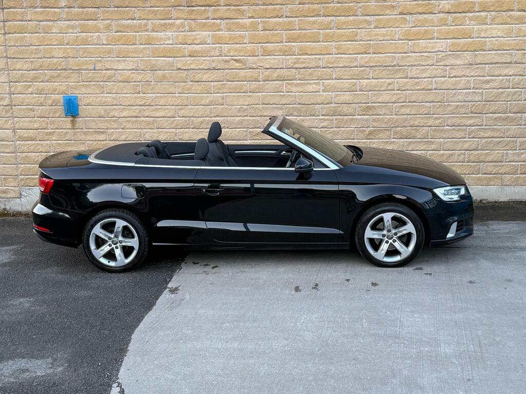 Audi A3 Cabriolet 2.0 Tdi Sport Euro 6 S S Black #6