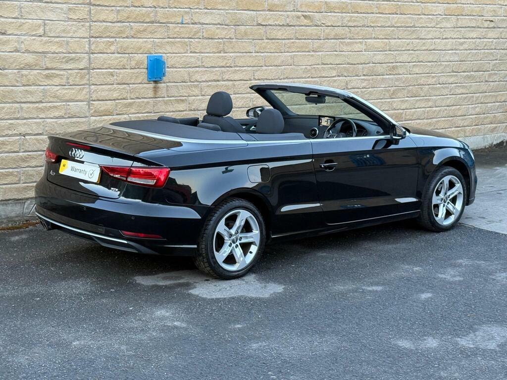 Audi A3 Cabriolet 2.0 Tdi Sport Euro 6 S S Black #5