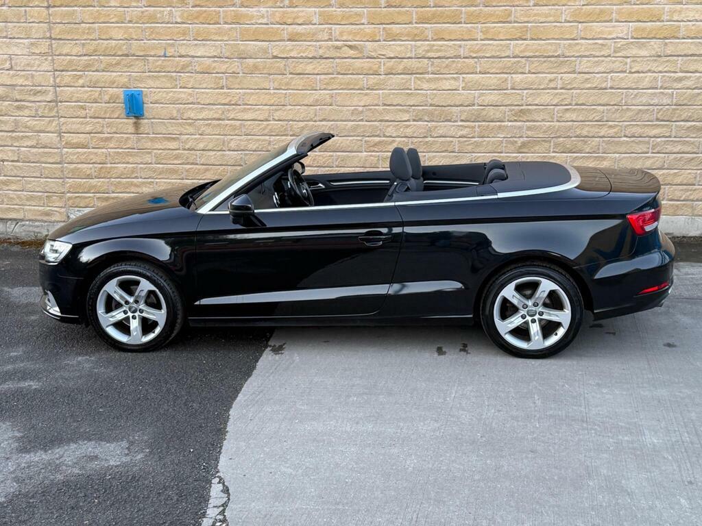 Audi A3 Cabriolet 2.0 Tdi Sport Euro 6 S S Black #2