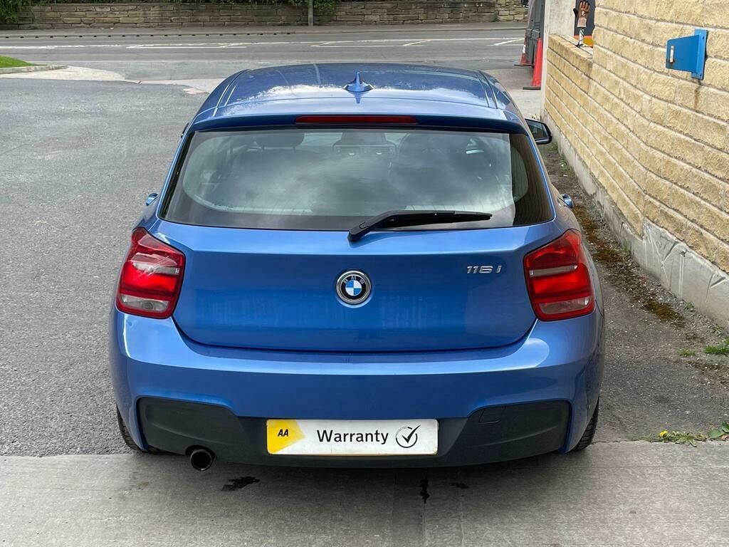 BMW 1 Series 1.6 116I M Sport Euro 6 S S Blue #4