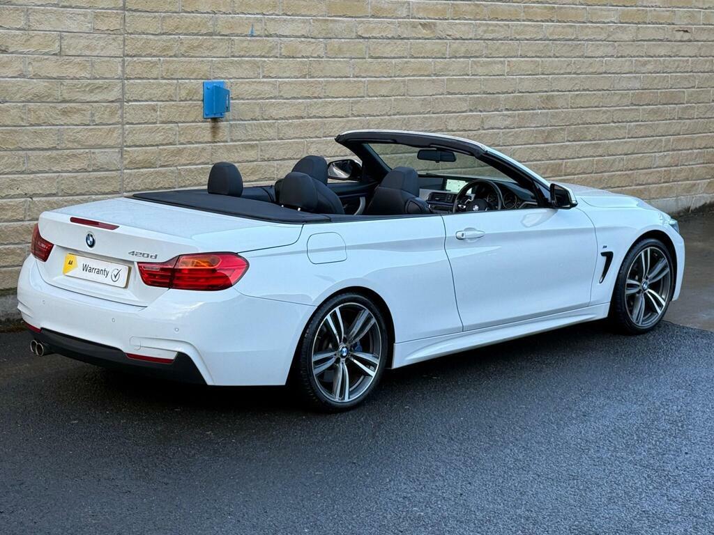 BMW 4 Series 2.0 420D M Sport Euro 6 S S White #6