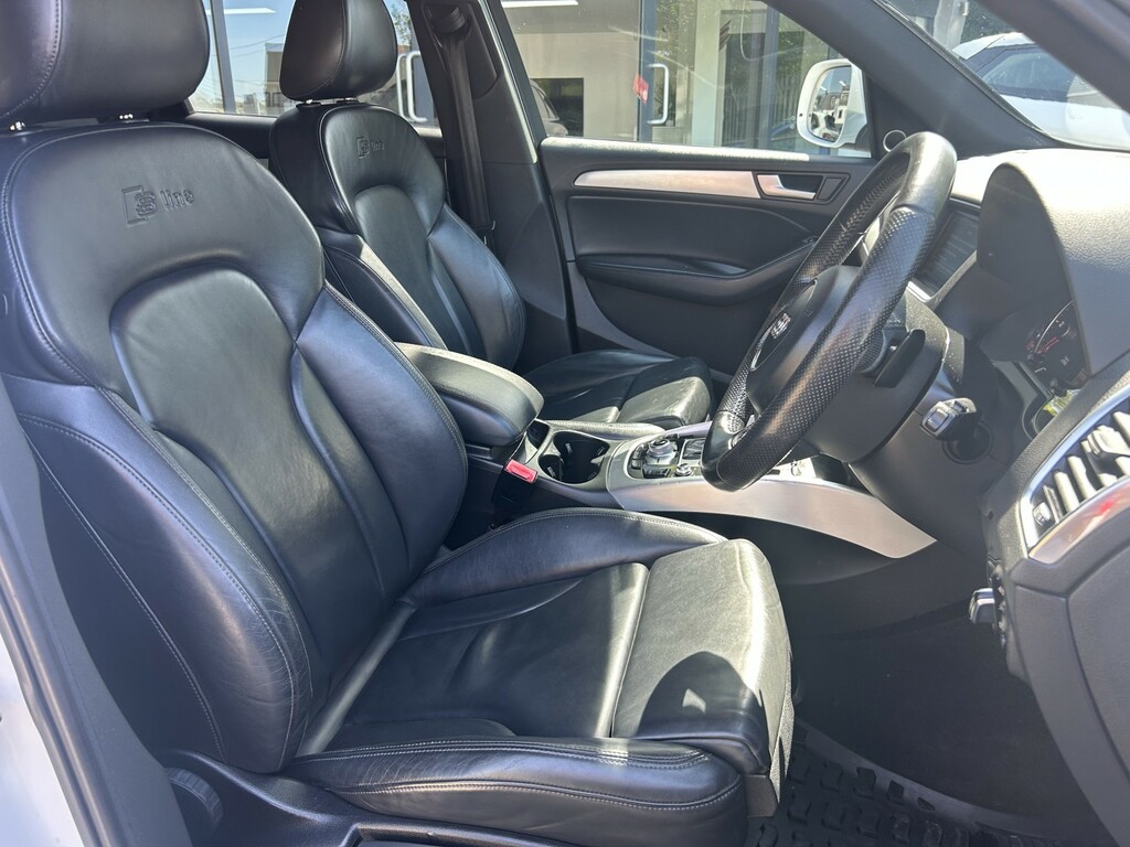 Audi Q5 2.0 Tdi S Line Plus GY62FZM White #2