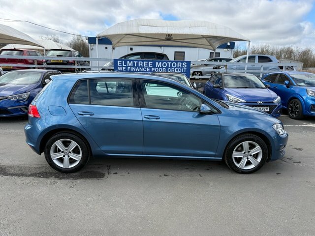 Volkswagen Golf 1.4 Tsi Bluemotion Tech Match Edition 5 D MF17ERZ Blue #3