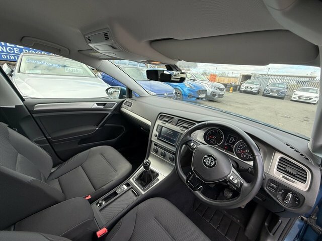 Volkswagen Golf 1.4 Tsi Bluemotion Tech Match Edition 5 D MF17ERZ Blue #2
