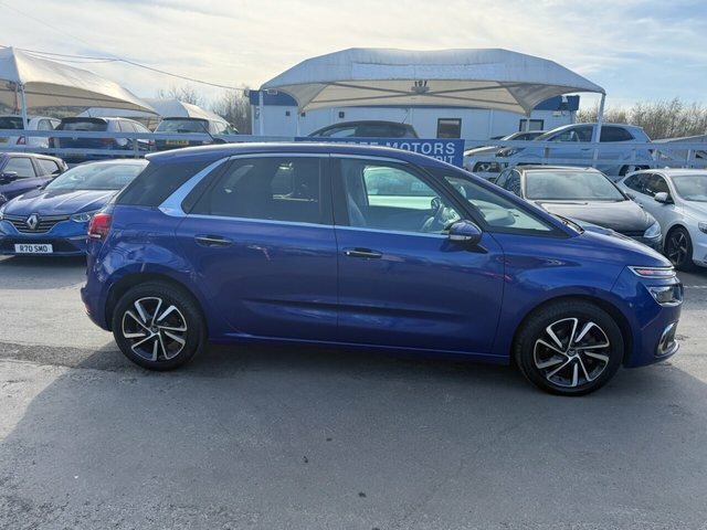Citroen C4 Picasso 1.6 Eco Turbo Blue Hdi Flair Edition Mpv KU67UXX Blue #4