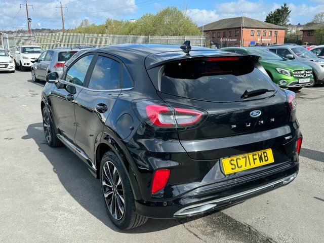 Ford Puma Vignale 1.0 Ecoboost Hybrid Mhev St Line SC71FWB Black #3