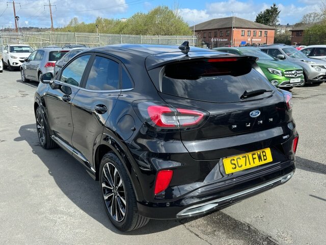 Ford Puma Vignale 1.0 Ecoboost Hybrid Mhev St Line SC71FWB Black #5