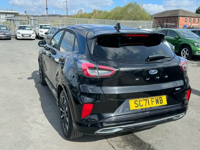 Ford Puma Vignale 1.0 Ecoboost Hybrid Mhev St Line SC71FWB Black #6