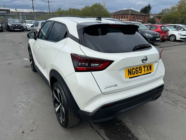 Nissan Juke 1.0 Dig T N Connecta Suv Eu NG69TXW White #4