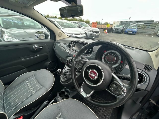 Fiat 500 1.2 Lounge Edition Hatchback WM17KZN Grey #2