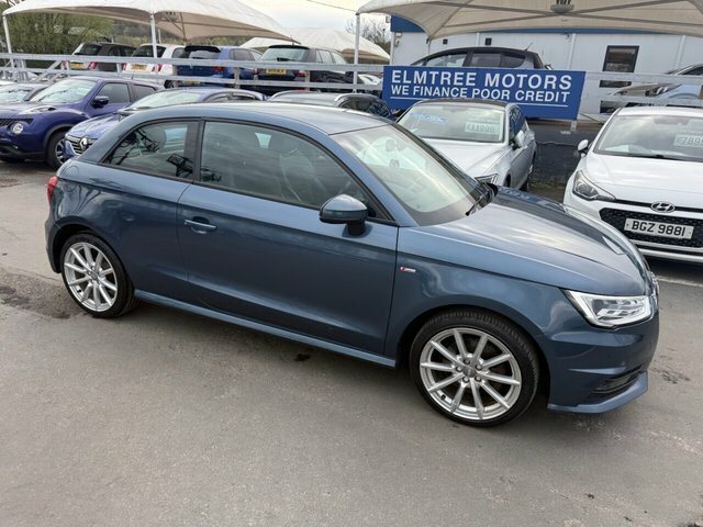 Audi A1 1.4 Tfsi S Line Hatchback E W17LJH Blue #6
