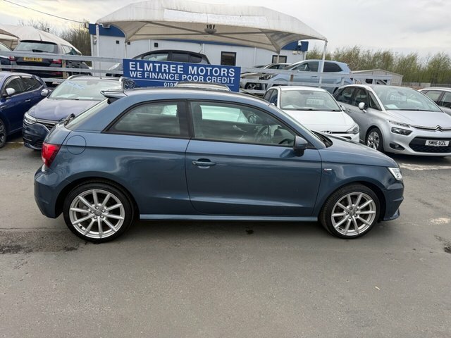 Audi A1 1.4 Tfsi S Line Hatchback E W17LJH Blue #3